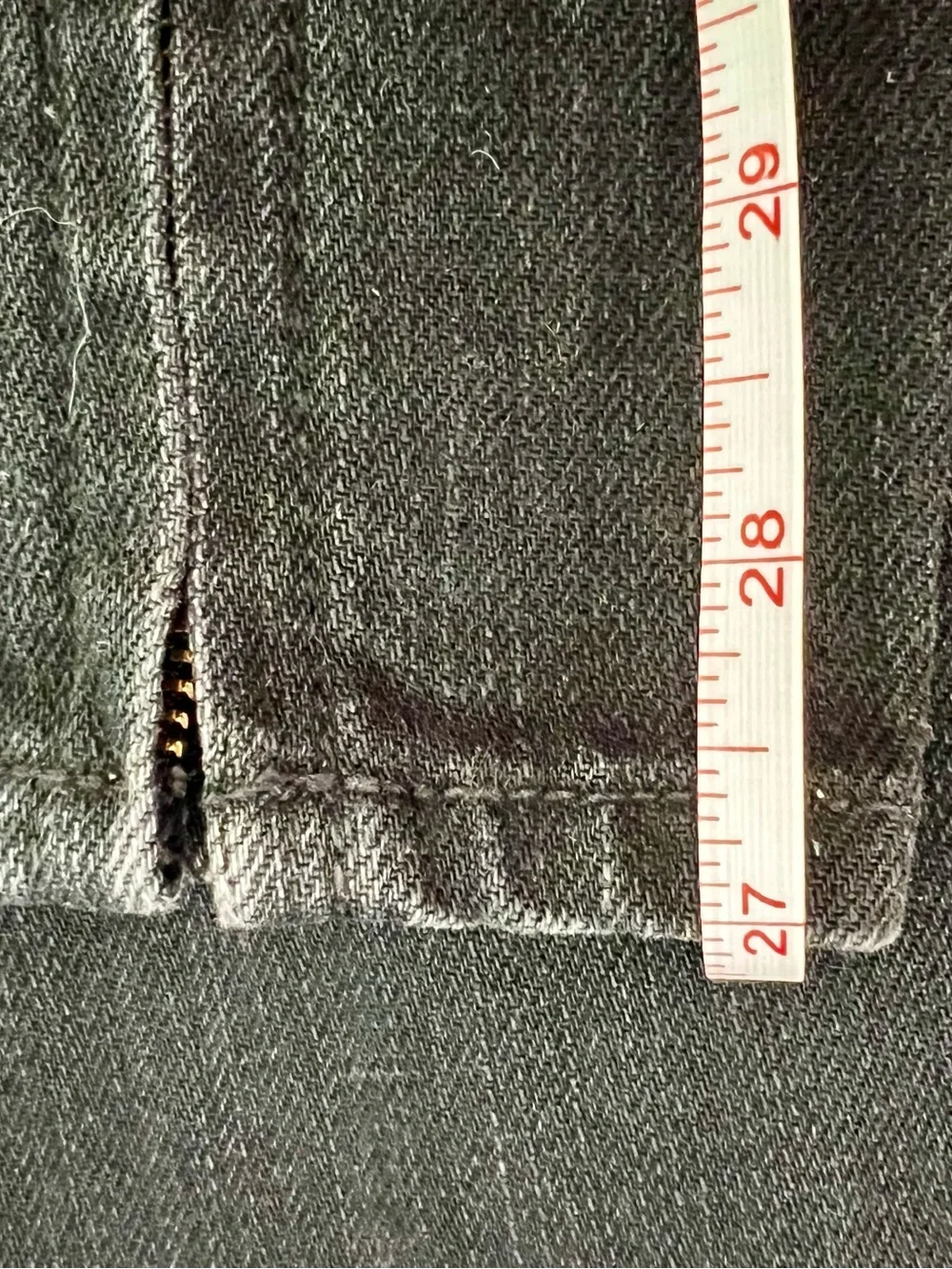 TORY BURCH Vintage Super Skinny Pin-Tuck Dark Wash Jean